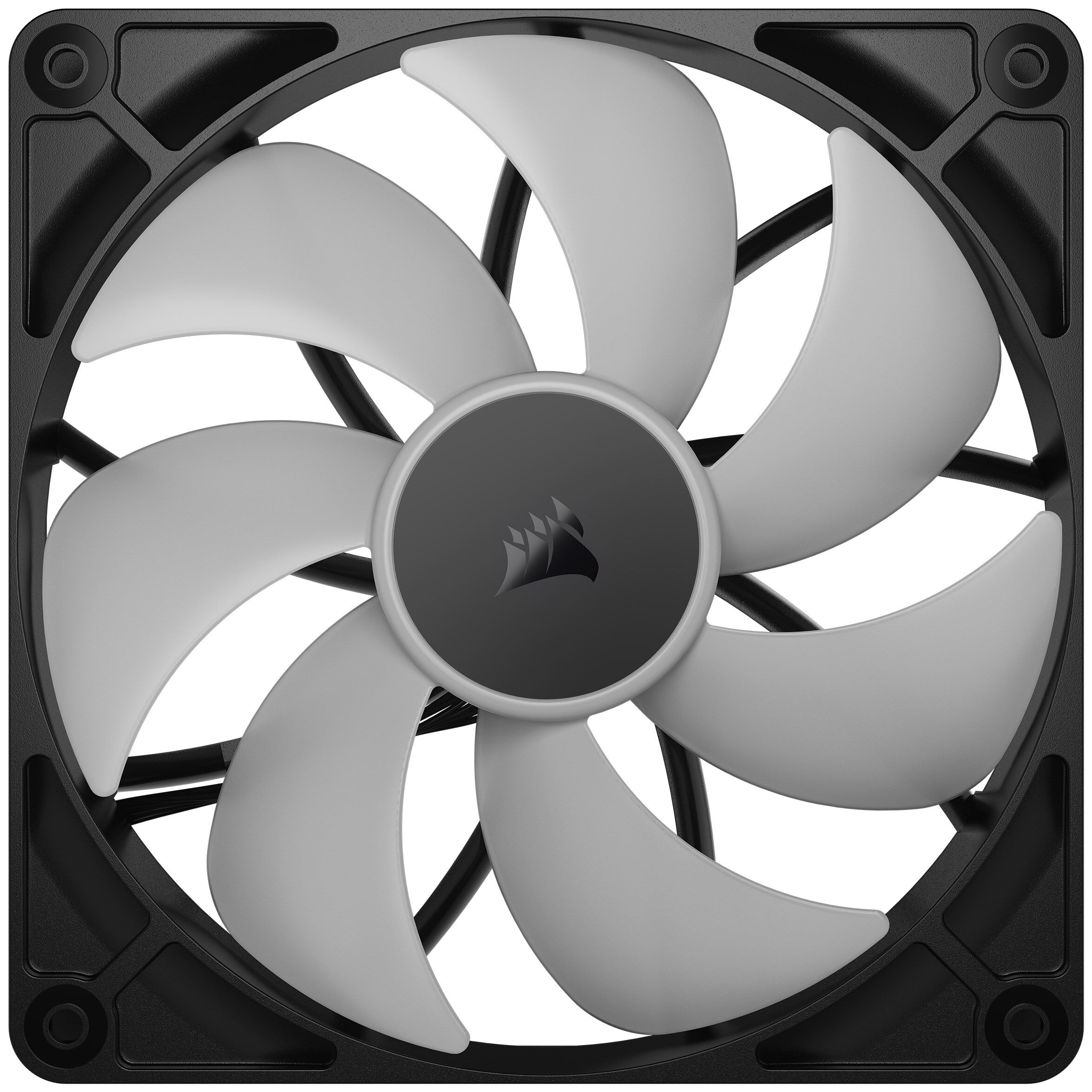 Corsair RS ARGB PWM fans - 2-pack, 140 mm, black