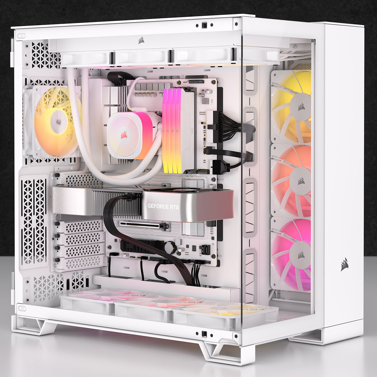 Corsair RS ARGB PWM fans - 3-pack, 120 mm, white : image 13