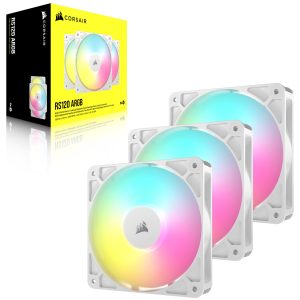 Corsair RS ARGB PWM fans - 3-pack, 120 mm, white : image 15