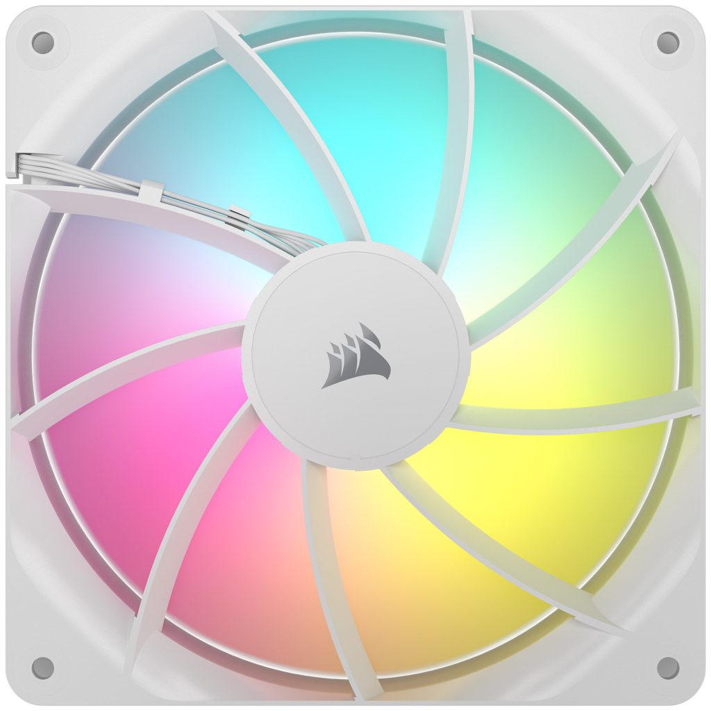 Corsair RS ARGB PWM fan - 140 mm, white