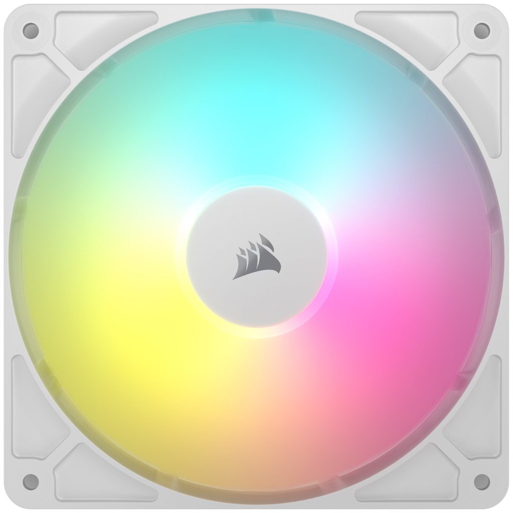 Corsair RS ARGB PWM fan - 140 mm, white
