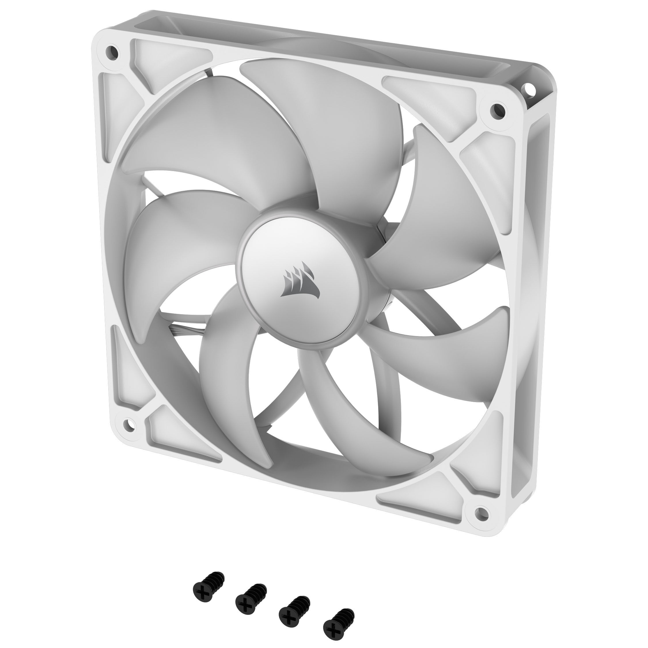 Corsair RS ARGB PWM fan - 140 mm, white