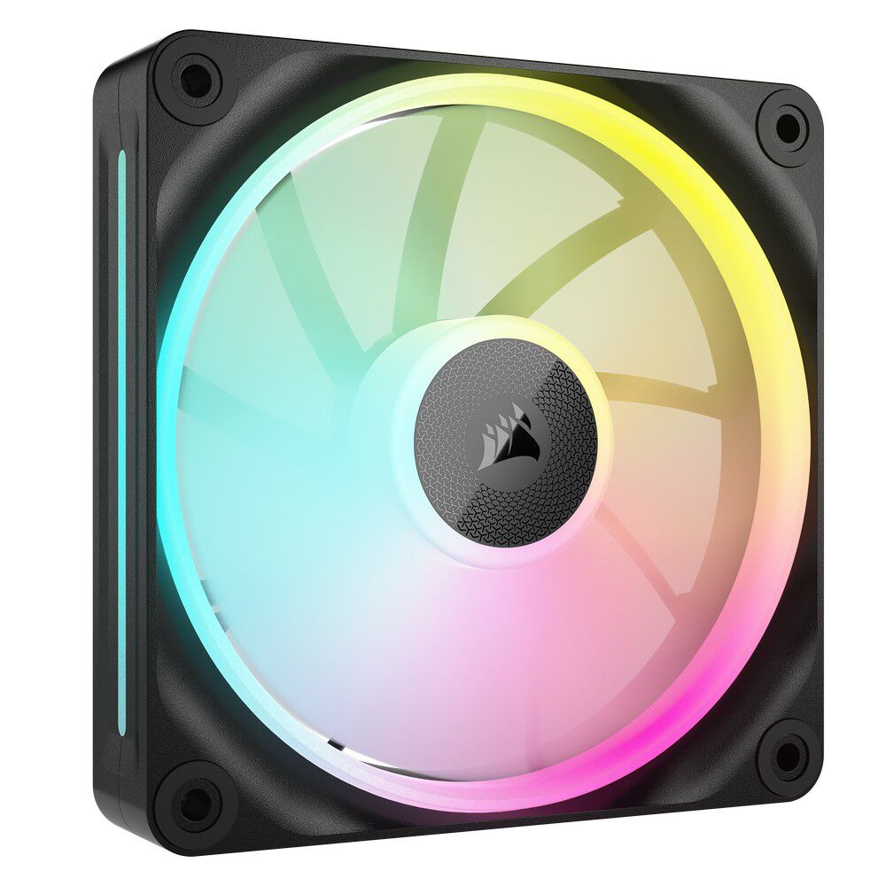 Corsair iCUE Link LX140 RGB, PWM fan, 2-pack - 140mm, black : image 2