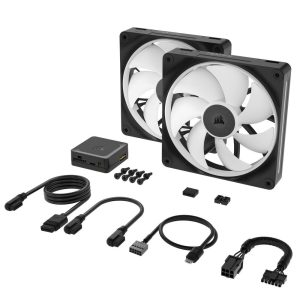 Corsair iCUE Link LX140 RGB, PWM fan, 2-pack - 140mm, black : image 7