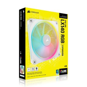 Corsair iCUE Link LX140 RGB, PWM fan - 140mm, white : image 7