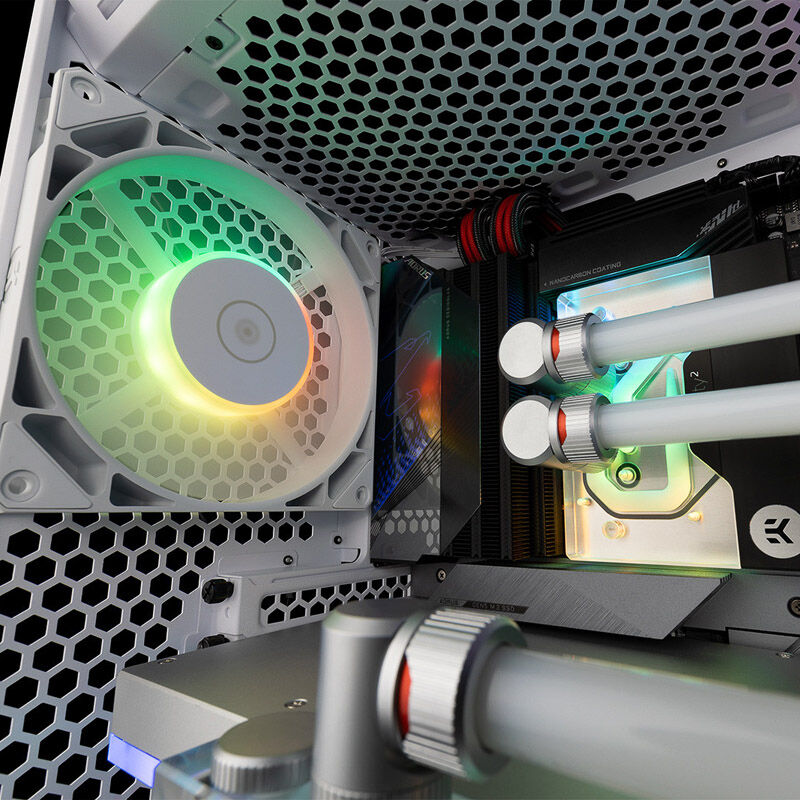 EK-Loop Fan FPT 140 D-RGB - White (600-2200rpm) : image 4