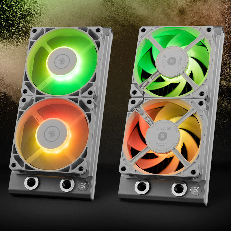 EK-Loop Fan FPT 140 D-RGB - White (600-2200rpm) : image 3