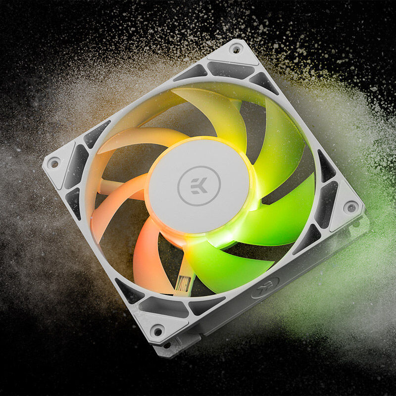 EK-Loop Fan FPT 140 D-RGB - White (600-2200rpm) : image 5