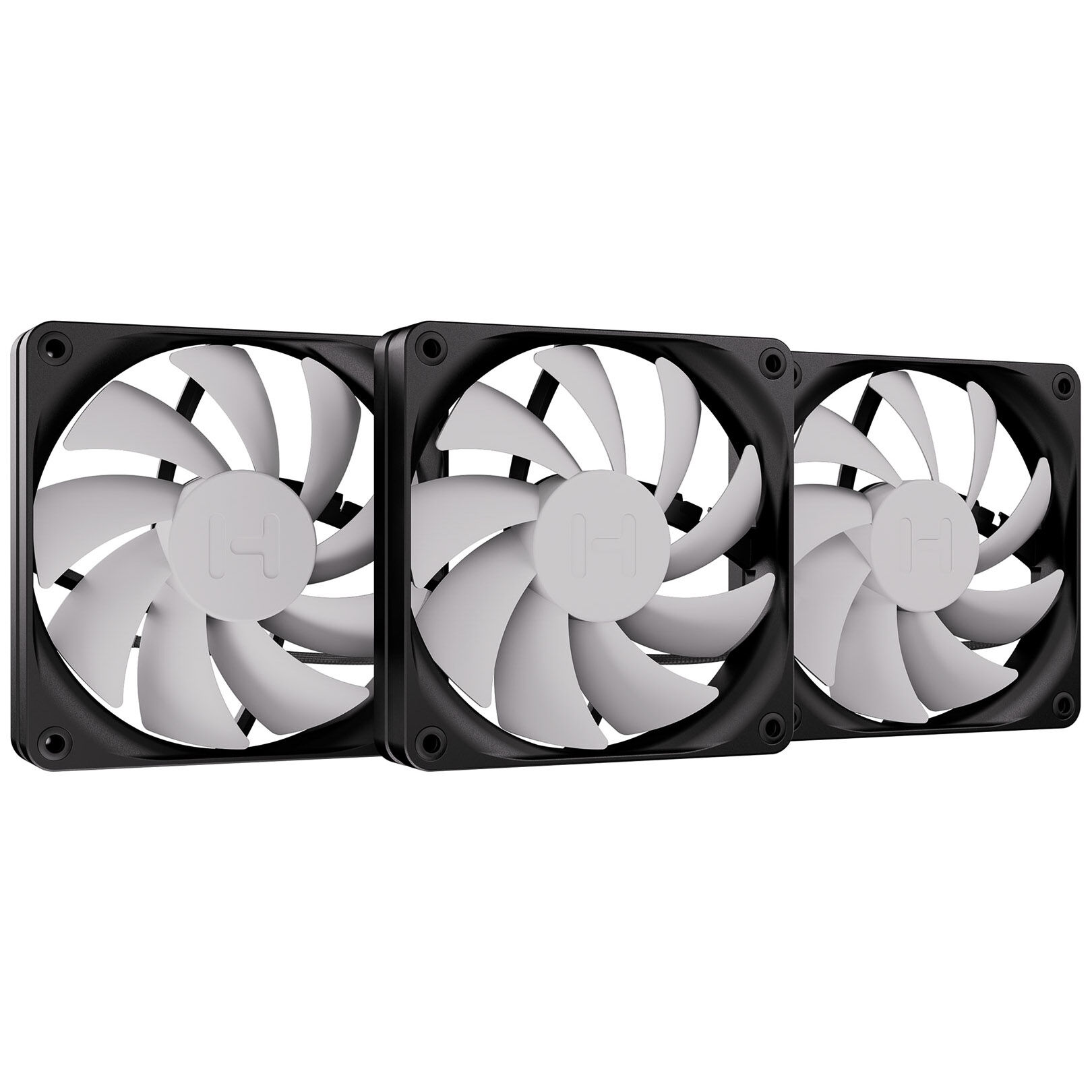 Hyte flow FA12 fan; Pack of 3 - 120mm : image 1