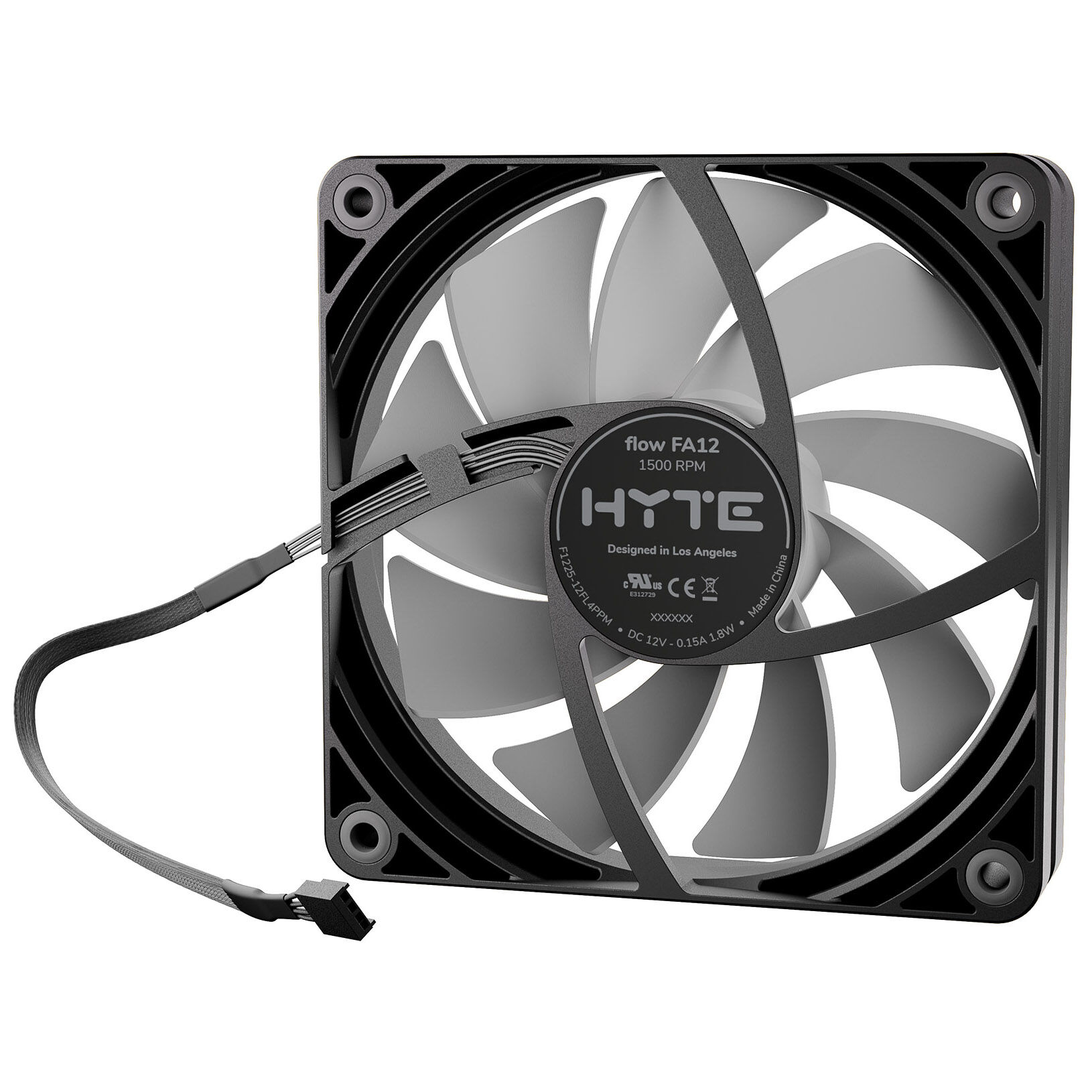 Hyte flow FA12 fan; Pack of 3 - 120mm : image 4