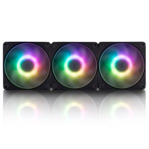 InWin AM120S RGB PWM fan 3-pack - 120mm, black