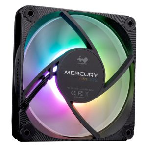 InWin AM120S RGB PWM fan 3-pack - 120mm, black
