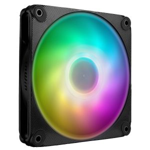 InWin AM120S RGB PWM fan 3-pack - 120mm, black