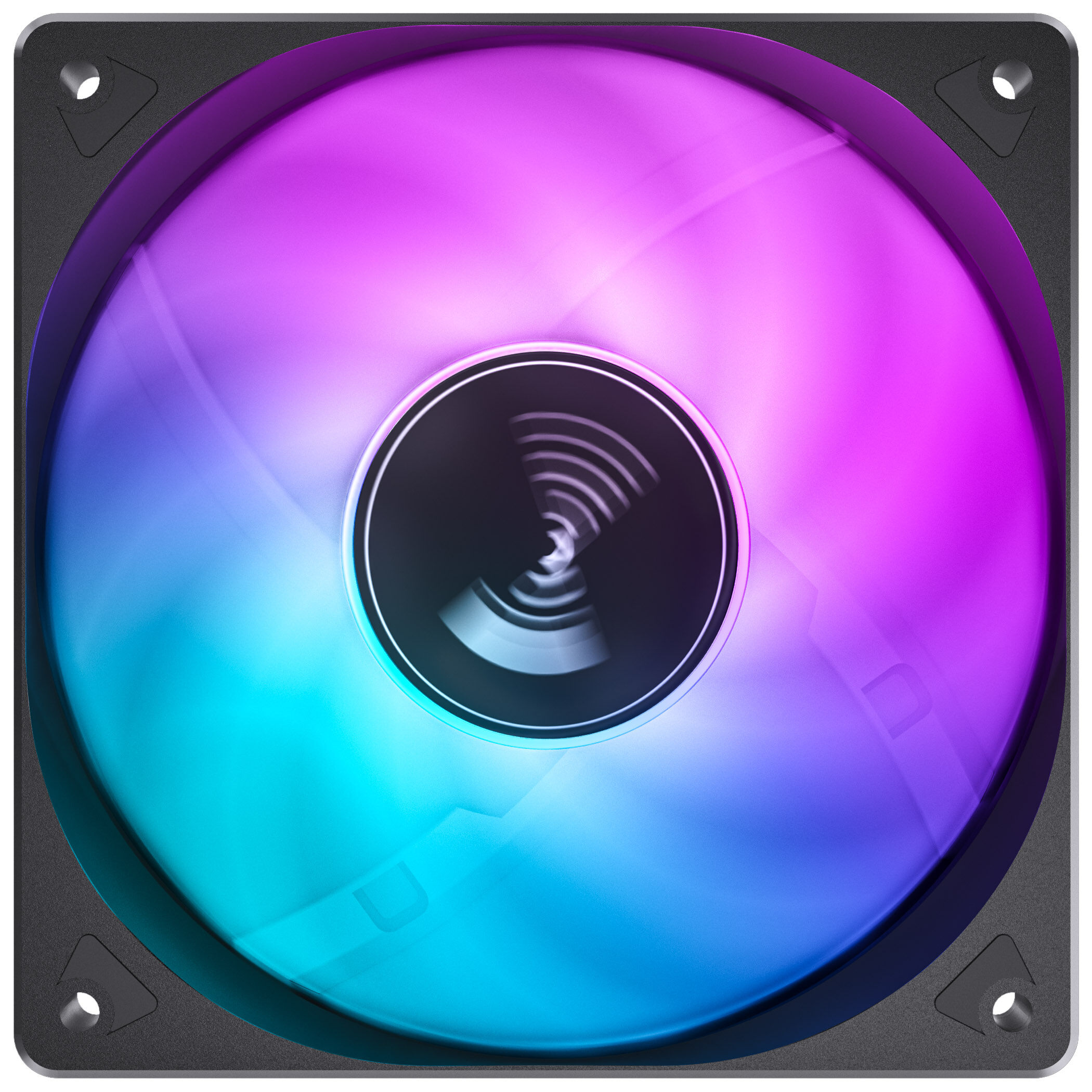 Jonsbo SL-120, RGB (Color) 120mm Fan - black
