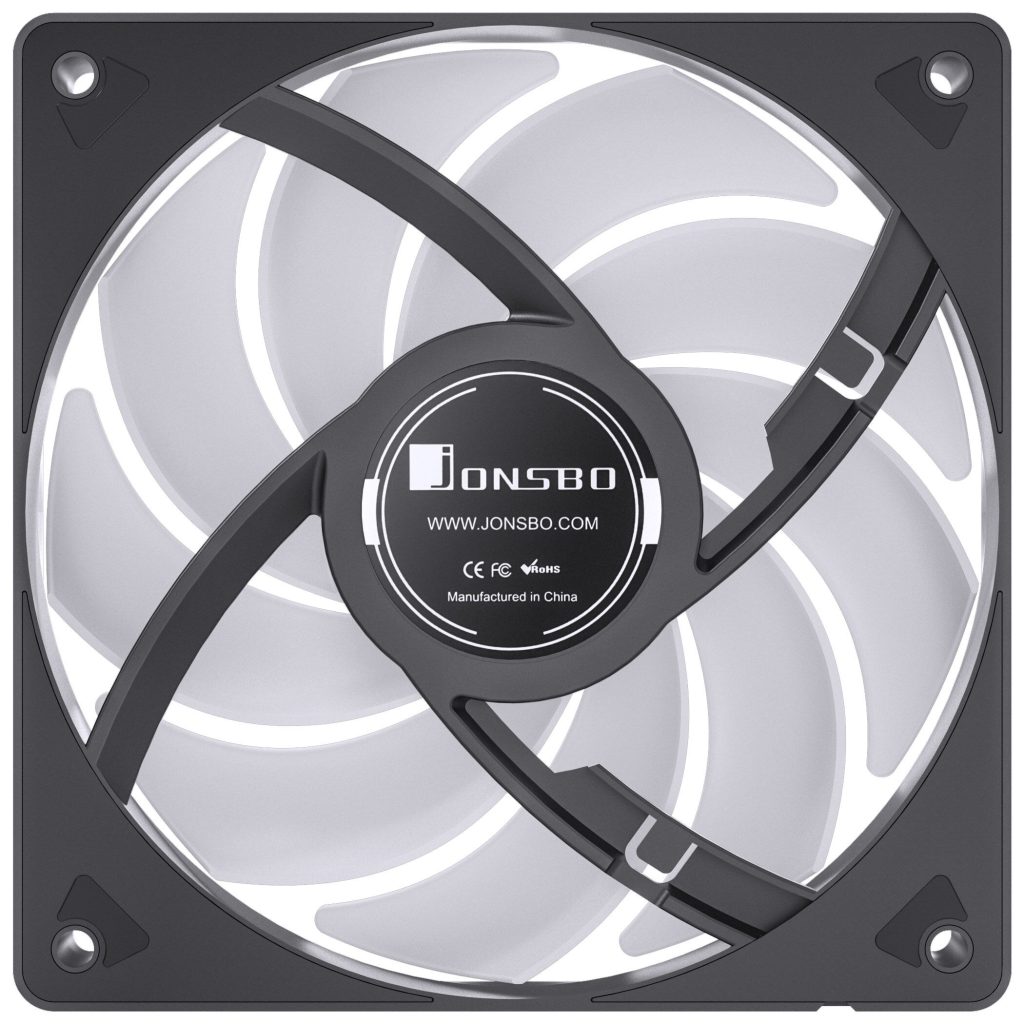 Jonsbo SL-120, RGB (Color) 120mm Fan - black