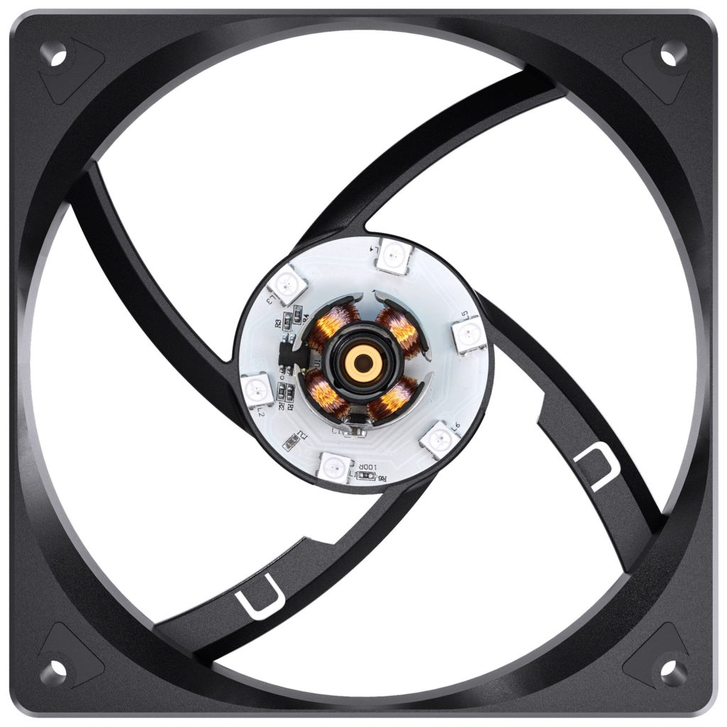Jonsbo SL-120, ARGB 5V 3PIN, reversed 120mm Fan - black