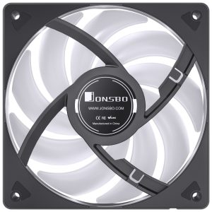 Jonsbo SL-120, ARGB 5V 3PIN, reversed 120mm Fan - black