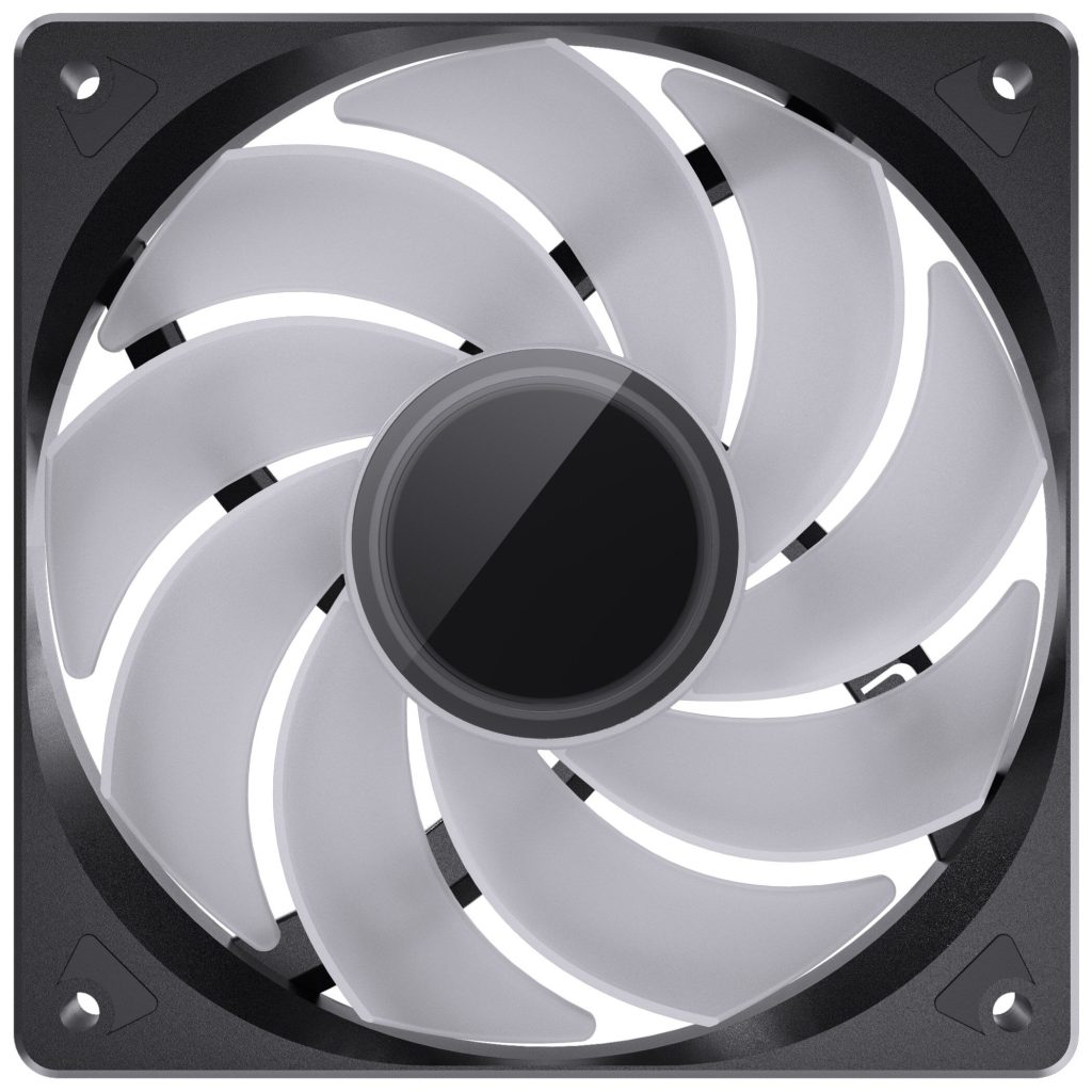 Jonsbo SL-120, ARGB 5V 3PIN, reversed 120mm Fan - black