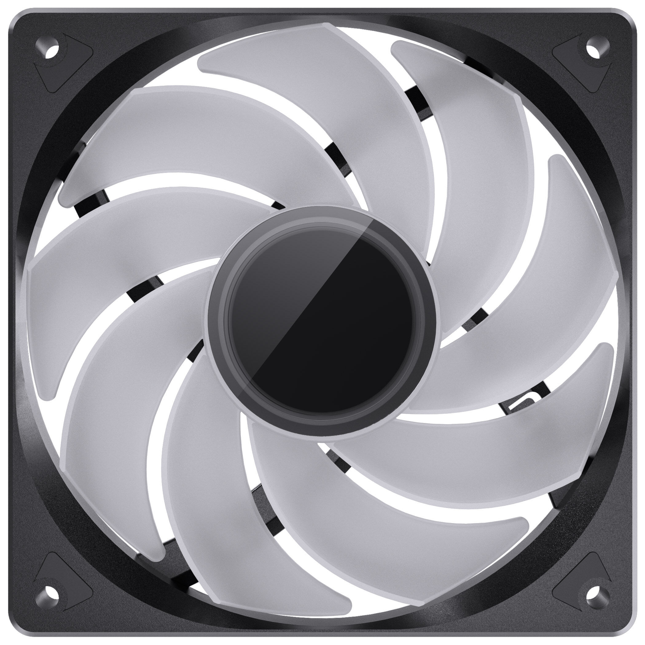 Jonsbo SL-120, ARGB 5V 3PIN, reversed 120mm Fan - black