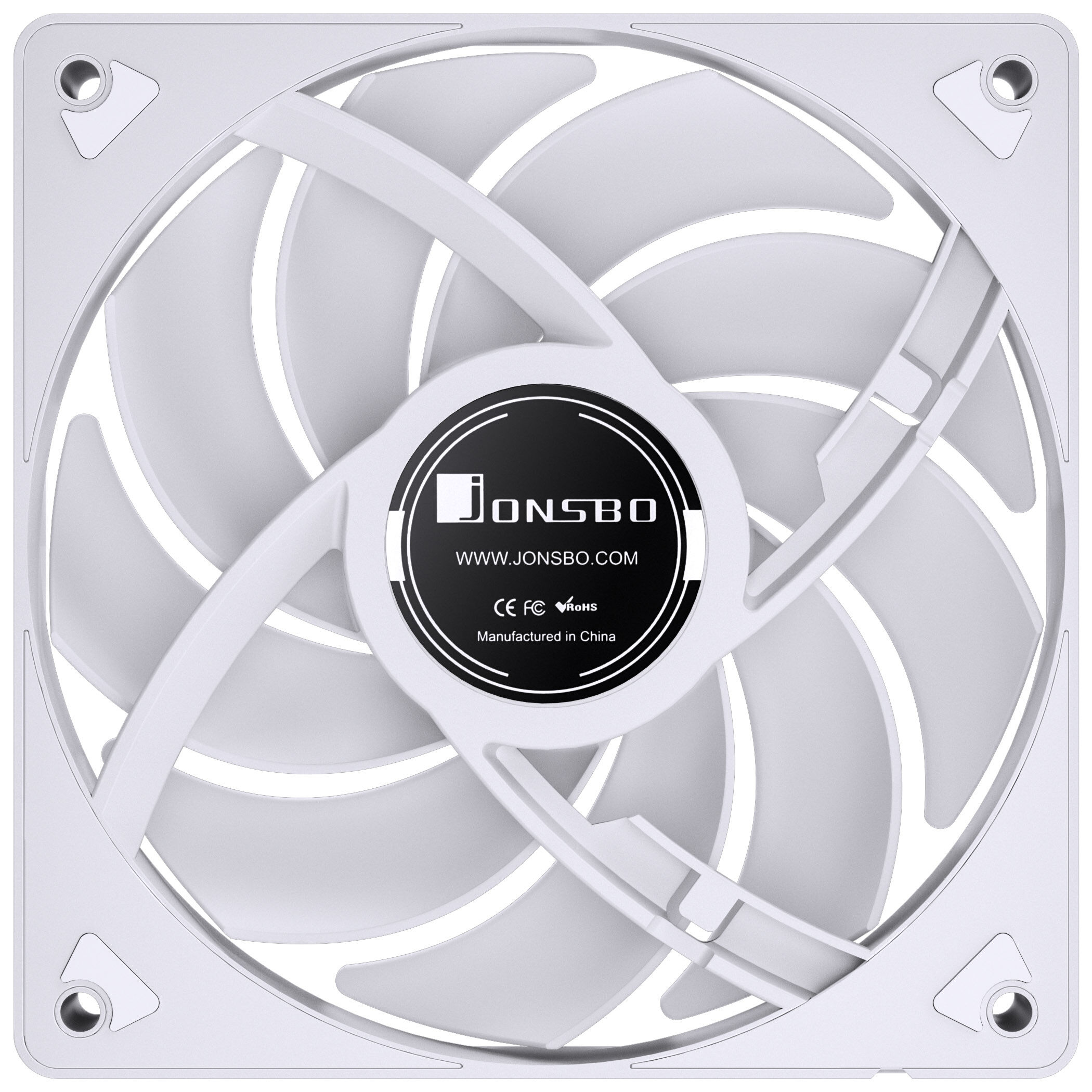 Jonsbo SL-120, ARGB 5V 3PIN 120mm Fan - white