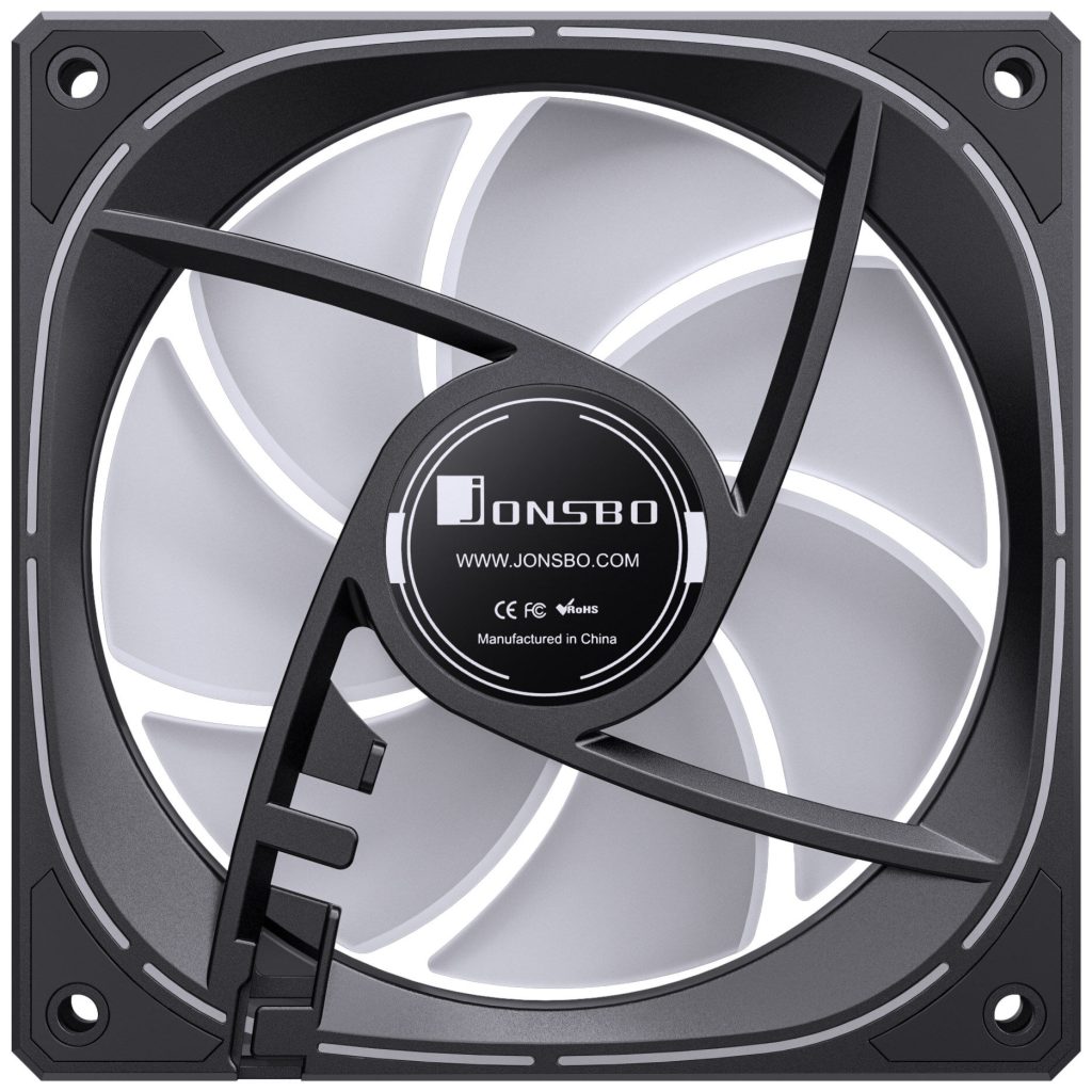 Jonsbo FR-505, ARGB 5V 3PIN, 120mm Fan - black
