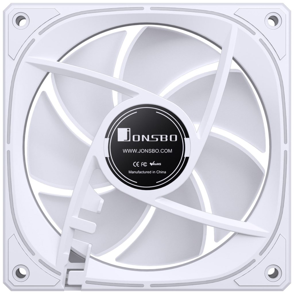 Jonsbo FR-505, ARGB 5V 3PIN, 120mm Fan - white : image 8