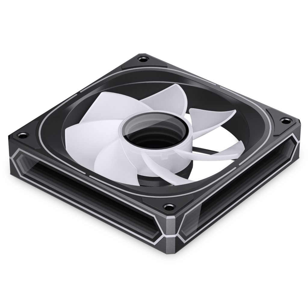 Jonsbo FR-505, ARGB 5V 3PIN, Reversed 120mm Fan - black : image 6