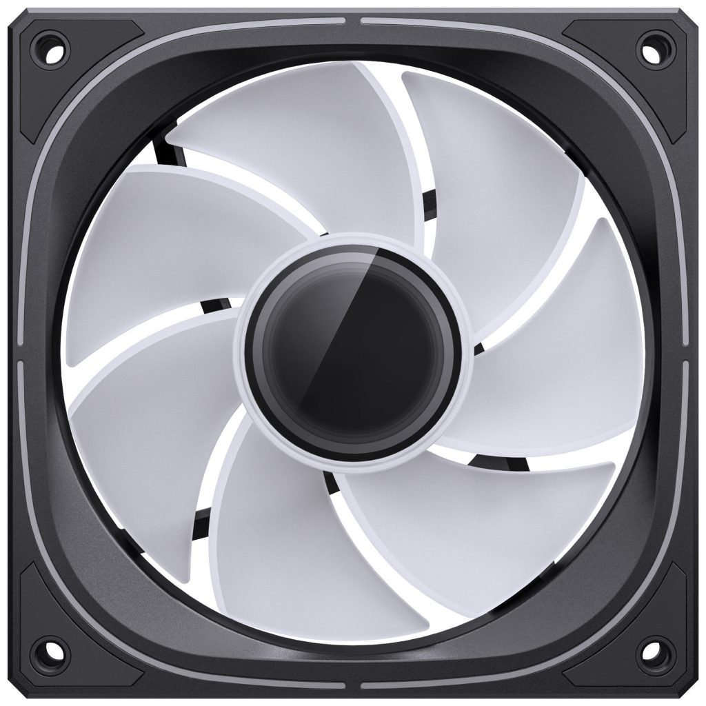 Jonsbo FR-505, ARGB 5V 3PIN, Reversed 120mm Fan - black : image 9