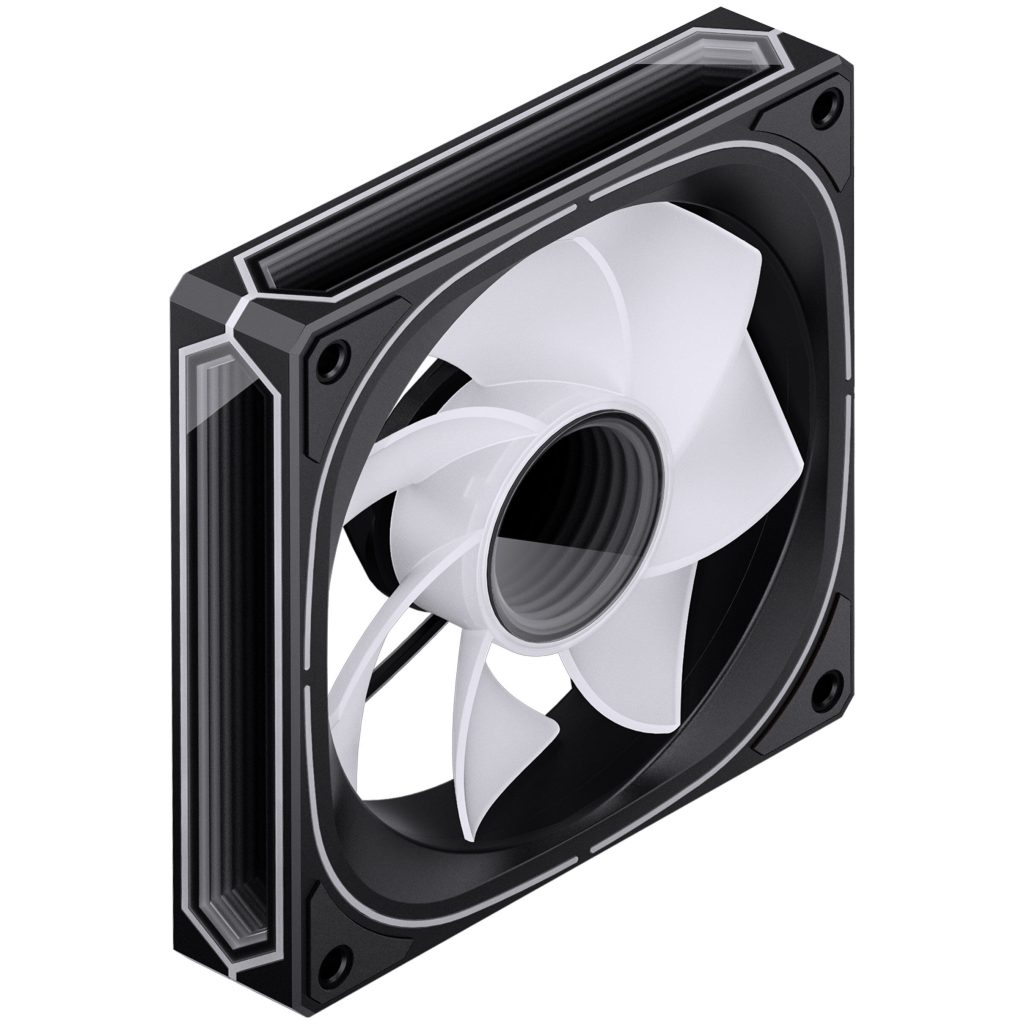 Jonsbo FR-505, ARGB 5V 3PIN, Reversed 120mm Fan - black : image 4