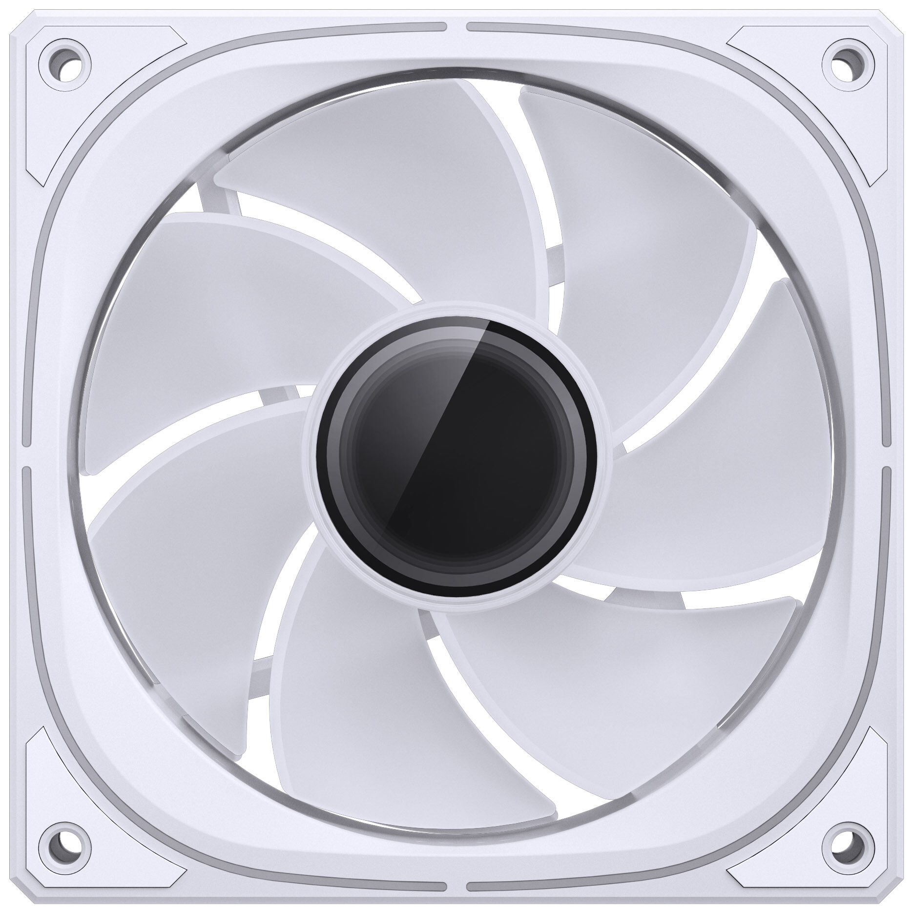 Jonsbo FR-505, ARGB 5V 3PIN, Reversed 120mm Fan - White