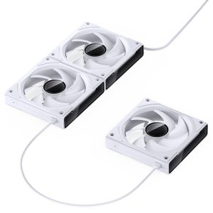 Jonsbo ZK-120W 3-pack, case fan, RGB - white