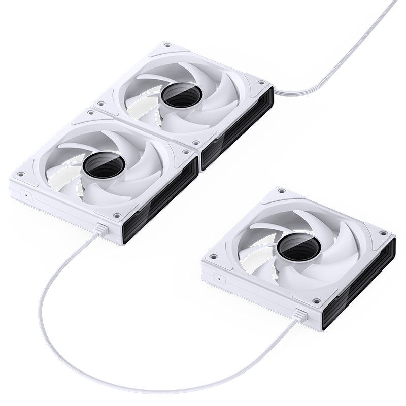 Jonsbo ZK-120W 3-pack, case fan, RGB - white