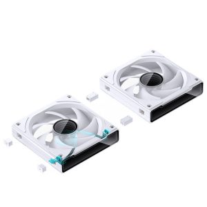 Jonsbo ZK-120W 3-pack, case fan, RGB - white