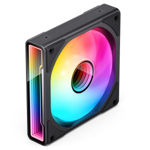 Jonsbo ZK-120B 3-Pack Case Fans, RGB - Black : image 6