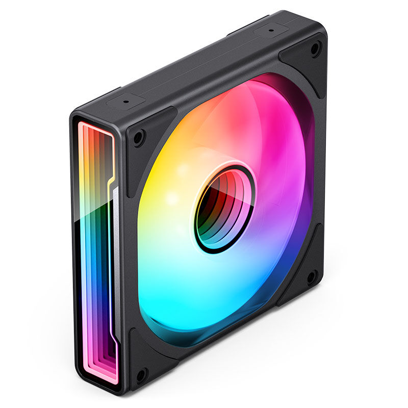 Jonsbo ZK-120B 3-Pack Case Fans, RGB - Black : image 6