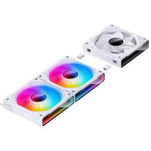 Jonsbo ZK-120WR 3in1 Reverse Fan, RGB - white : image 8