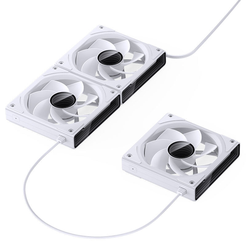 Jonsbo ZK-120WR 3in1 Reverse Fan, RGB - white : image 11