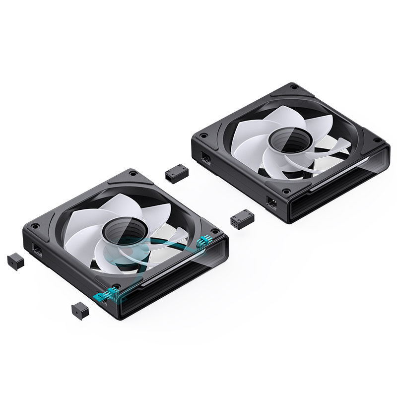 Jonsbo ZK-120BR 3in1 Reverse Fan, RGB - black