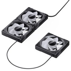 Jonsbo ZK-120BR 3in1 Reverse Fan, RGB - black