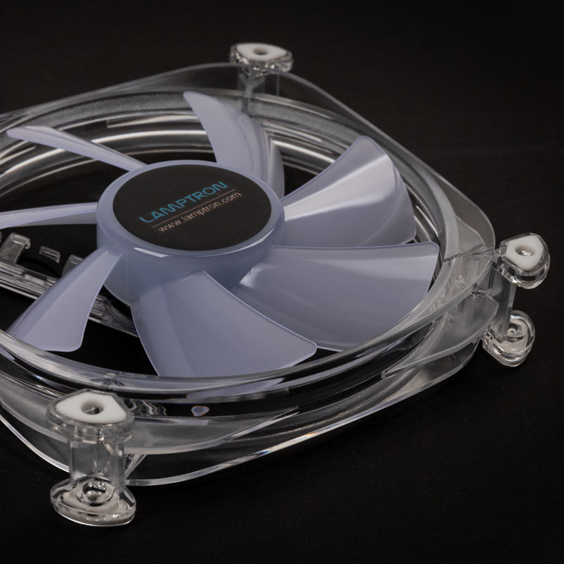Lamptron Icecloud+ ARGB 120 PWM fan - transparent : image 3