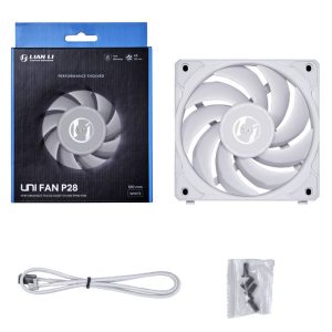 Lian Li UNI FAN P28 fan - 120mm, white