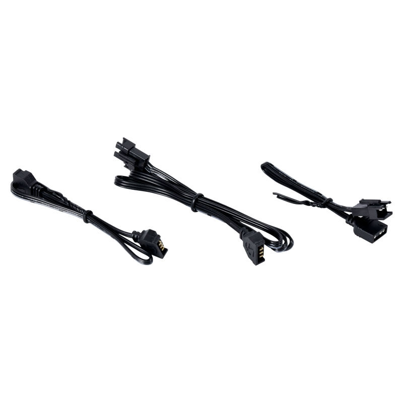 Lian Li UNI FAN P28 Side ARGB Strip, pack of 3 - black