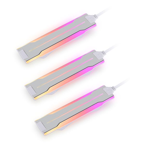 Lian Li UNI FAN P28 Side ARGB Strip, pack of 3 – white