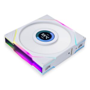 Lian Li UNI FAN TL LCD Series fans, pack of 3 incl. controller - 120mm, white : image 3