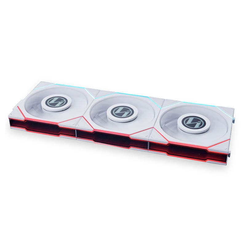 Lian Li UNI FAN TL LCD Series fans, pack of 3 incl. controller - 120mm, white : image 1