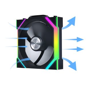 Lian Li UNI FAN SL Wireless ARGB PWM Fan - 120 mm, black