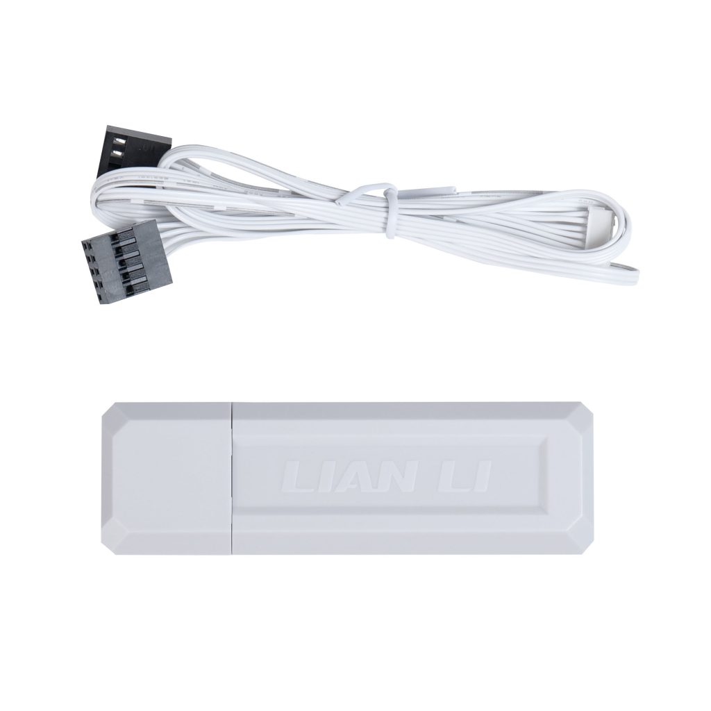 Lian Li UNI FAN SL Wireless ARGB PWM Fan, 3-Pack incl. Controller - 120 mm, white