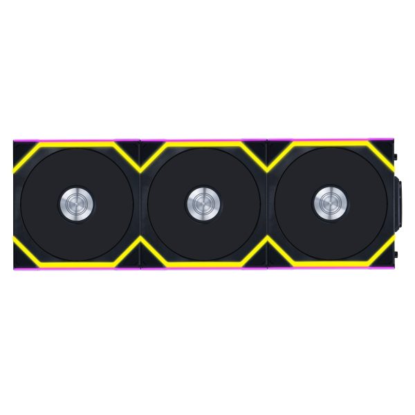 Lian Li UNI FAN SL Wireless ARGB PWM Fan, 3-Pack incl. Controller – Reverse Blade, 120 mm, black