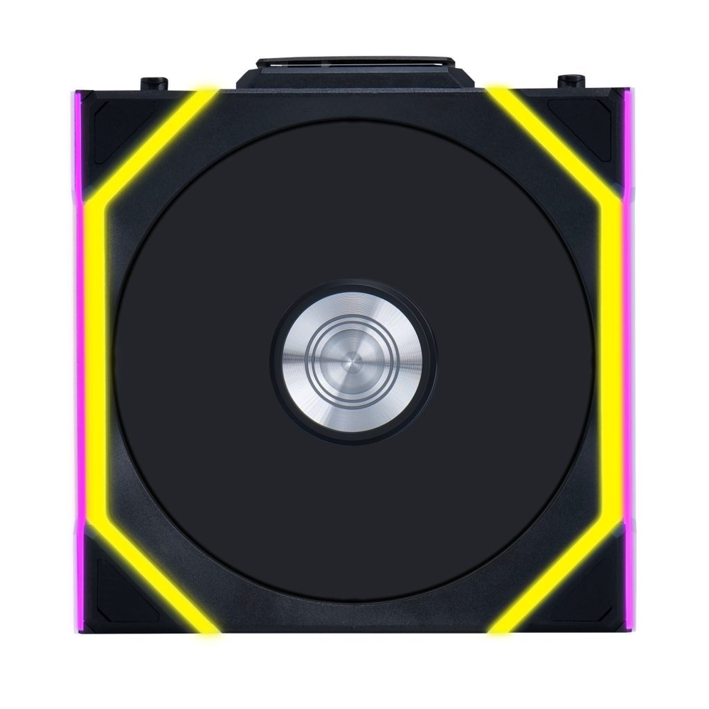 Lian Li UNI FAN SL Wireless ARGB PWM Fan, 3-Pack incl. Controller - Reverse Blade, 120 mm, black