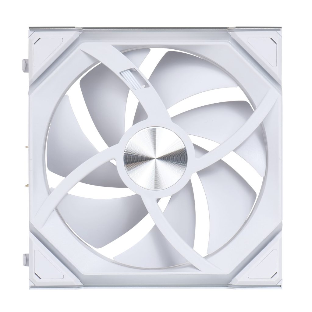 Lian Li UNI FAN SL Wireless ARGB PWM Fan, 3-Pack incl. Controller - Reverse Blade, 120 mm, white